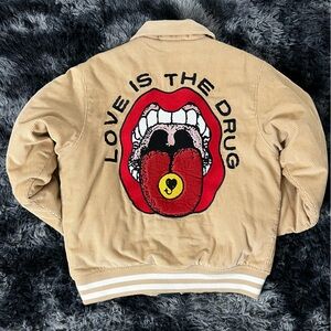 Obey Unwound Jacket (Tan) Size S (worn once)